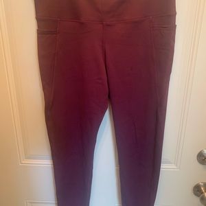 Danskin purple yoga pants. Size L